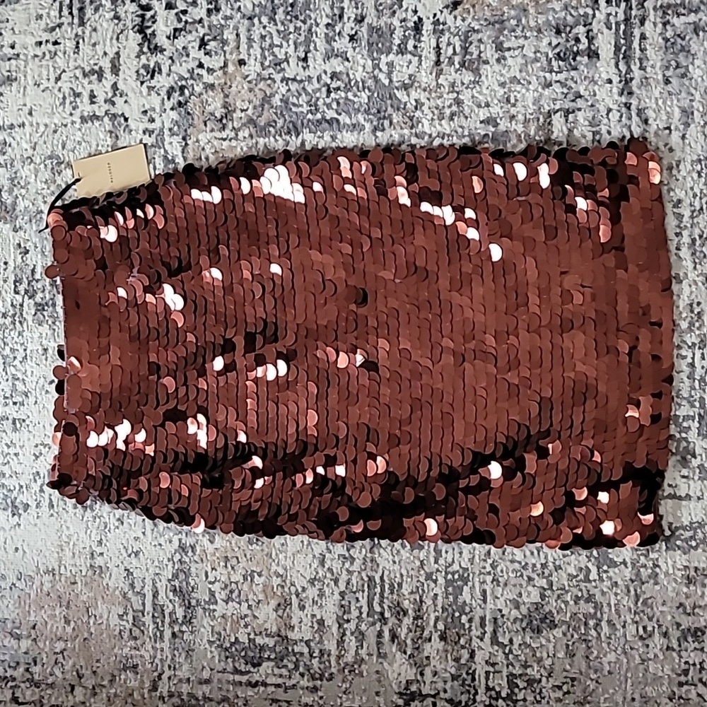 Halogen Sequin Pencil Skirt